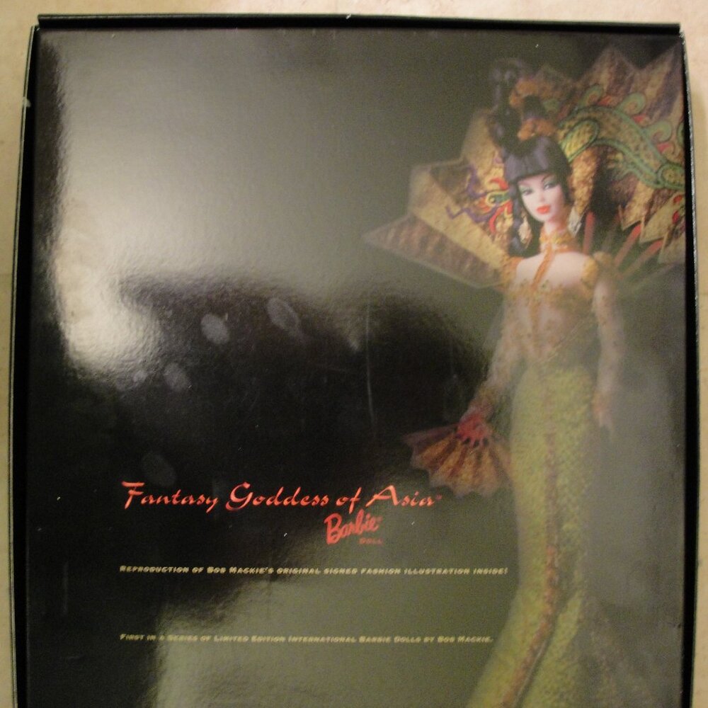Collector NRFB Mattel Bob Mackie 1st Fantasy Goddess of Asia Barbie DOLL 20648 - Picture 4 of 13